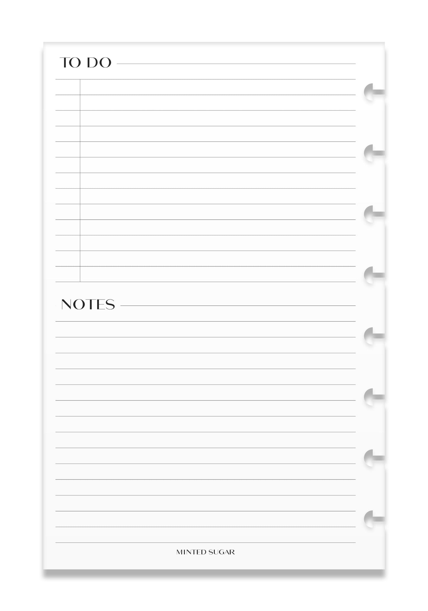 2026 Monthly Insert – Page Break Layout – No. 2 Font image 8