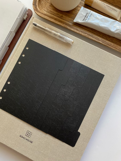 Black Dividers | Side Tabs image 2