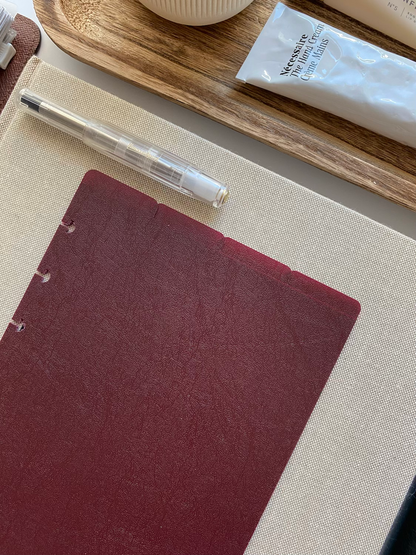 Burgundy Dividers | Top Tabs image 4