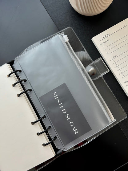 Frosted Zip Planner Pouch image 7