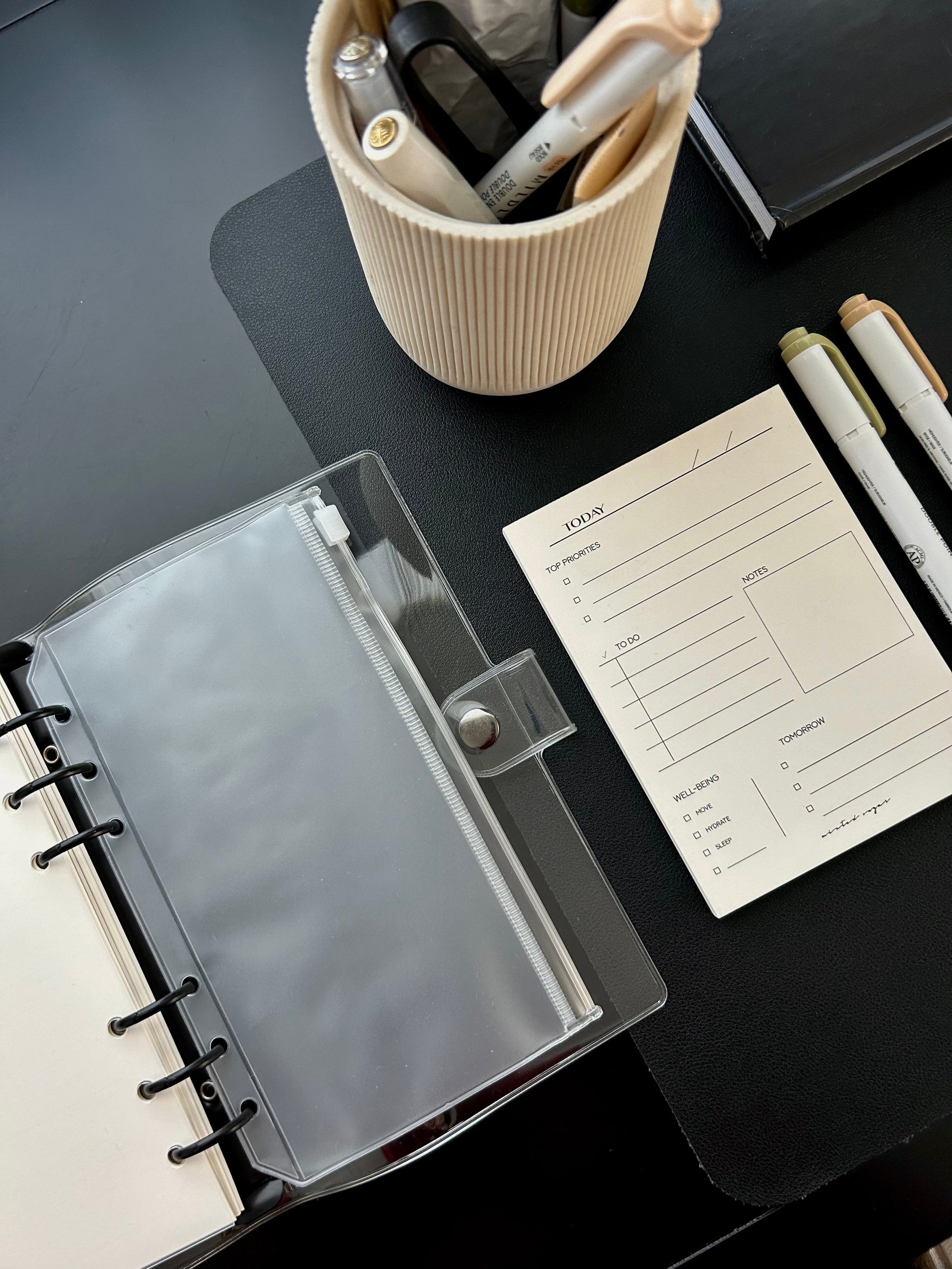 Frosted Zip Planner Pouch image 6