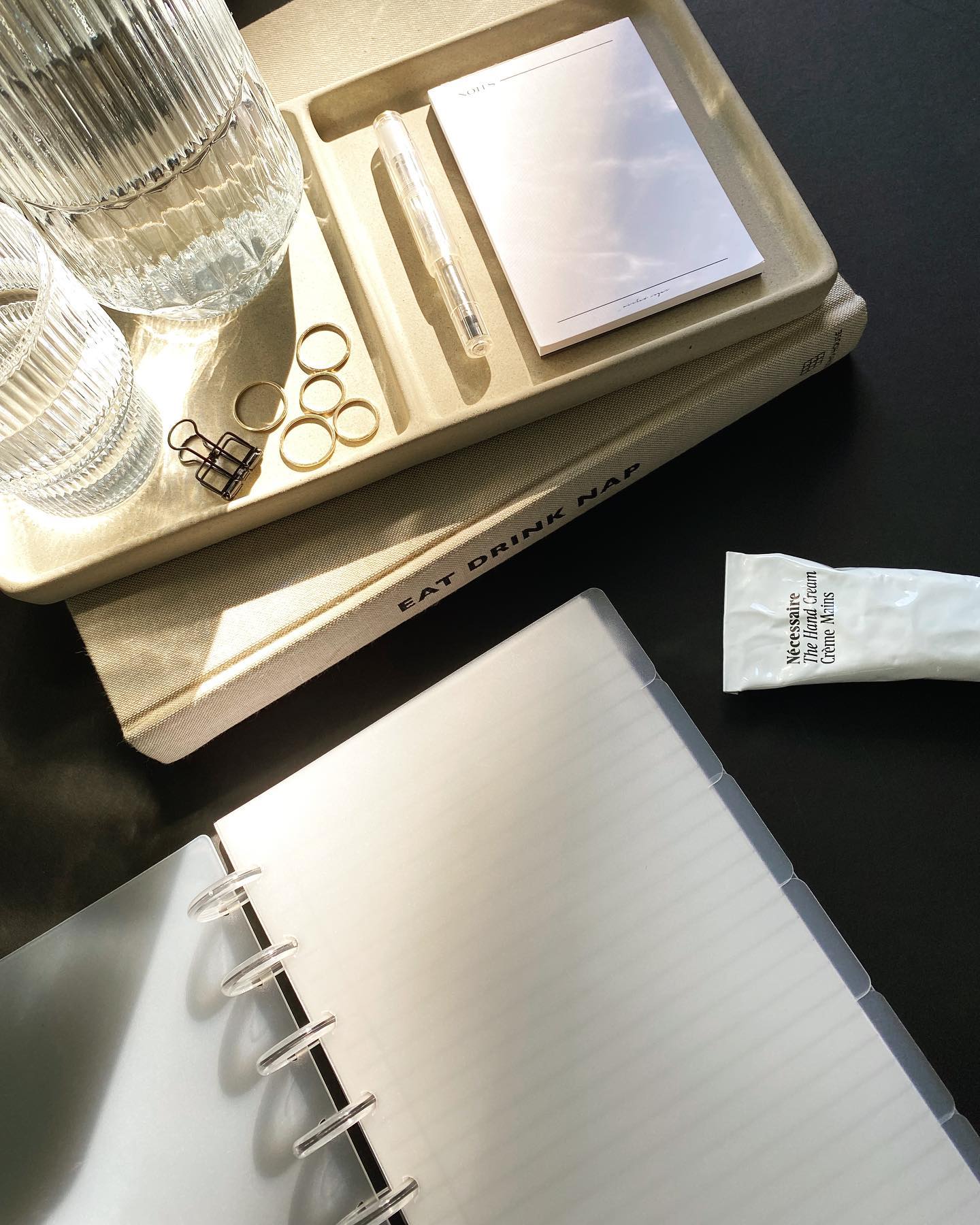 Frosted Dividers | Side Tabs image 0