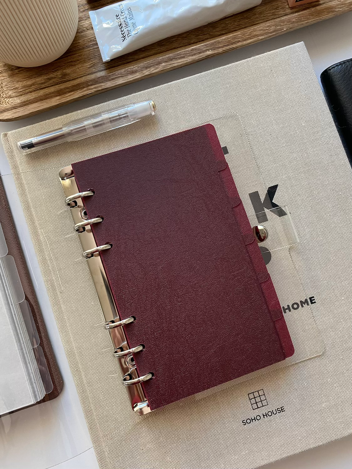 Burgundy Dividers | Side Tabs image 6