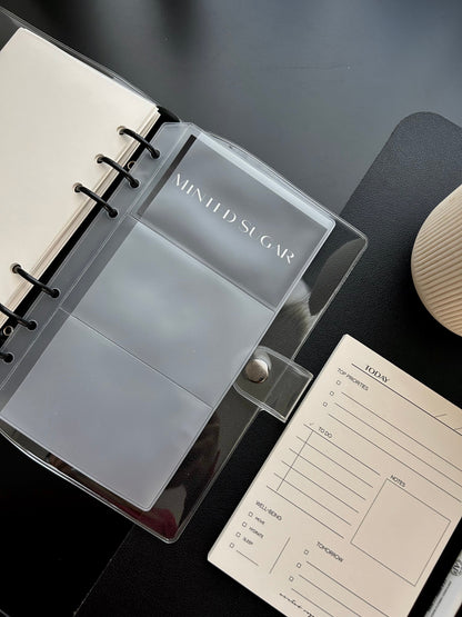 Frosted Card Holder | Personal Size image 3