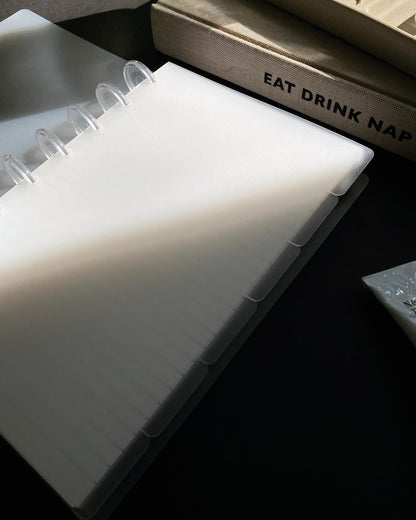 Frosted Dividers | Side Tabs image 1