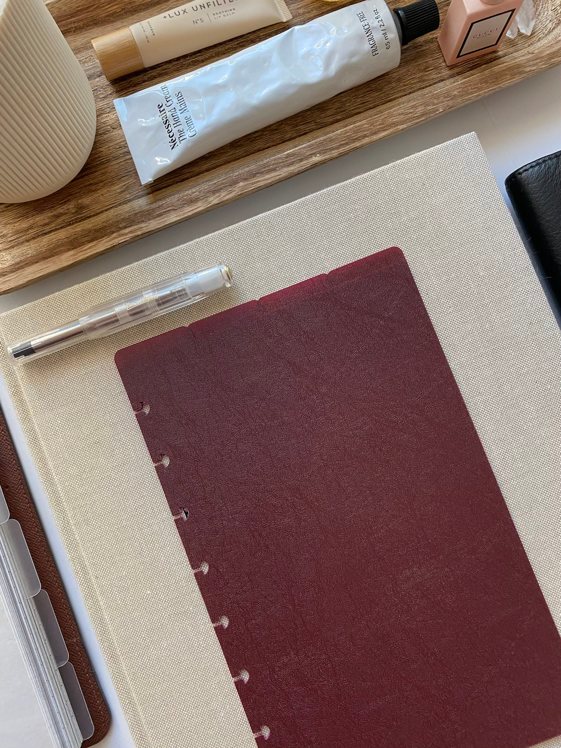 Burgundy Dividers | Top Tabs image 1