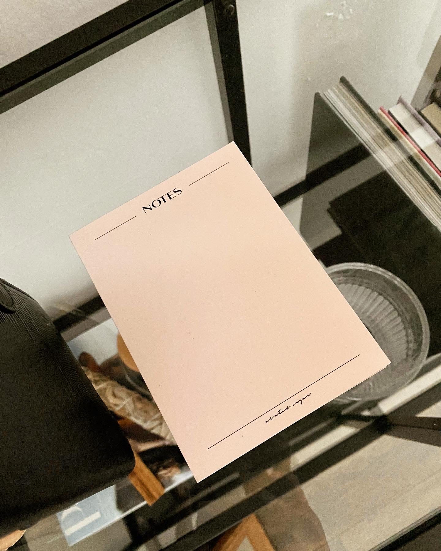 The Notes Notepad | Blush image 12