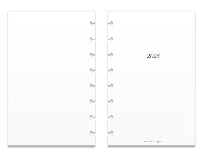 2026 Monthly Insert – Back to Back Layout – Classic Font image 4
