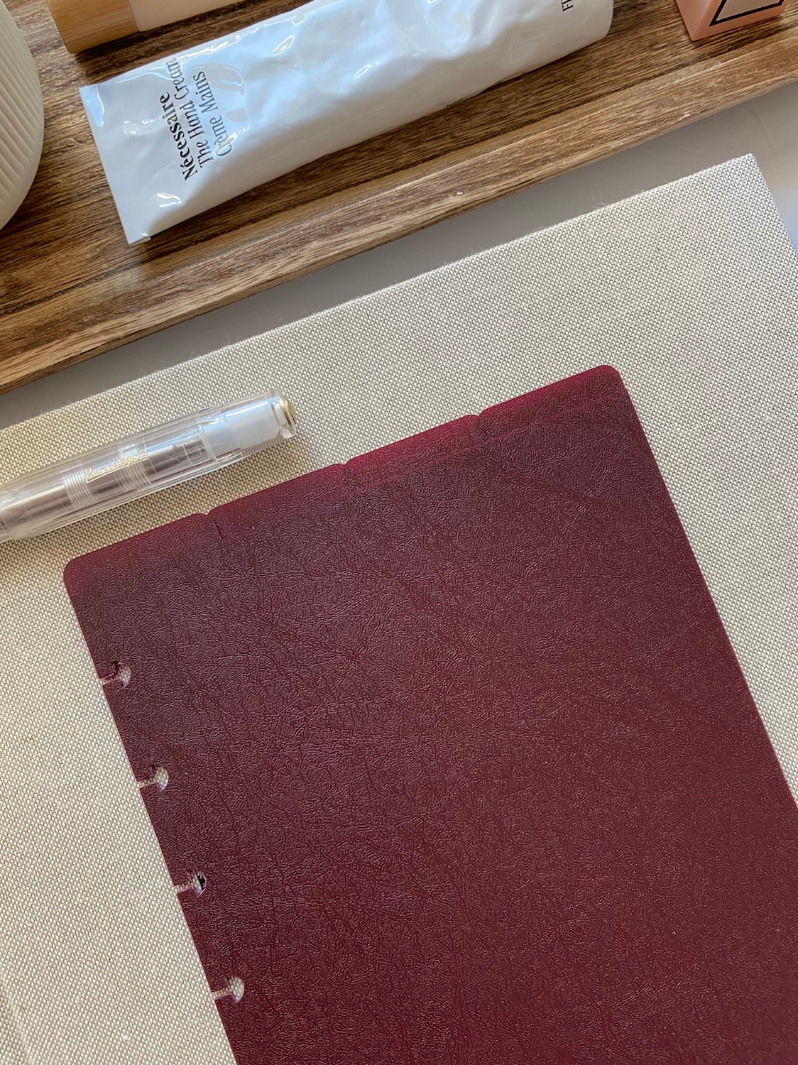Burgundy Dividers | Top Tabs image 2