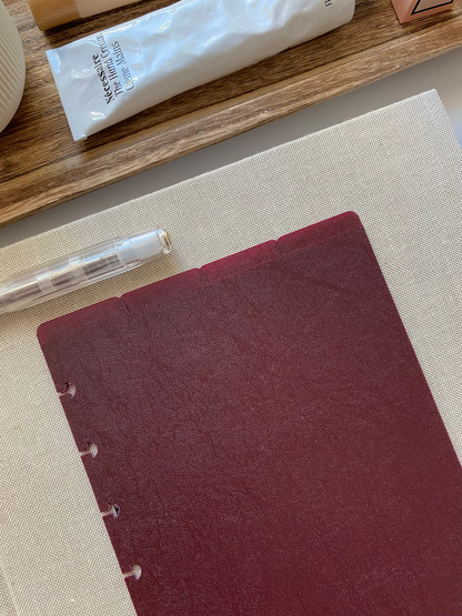 Burgundy Dividers | Top Tabs image 2