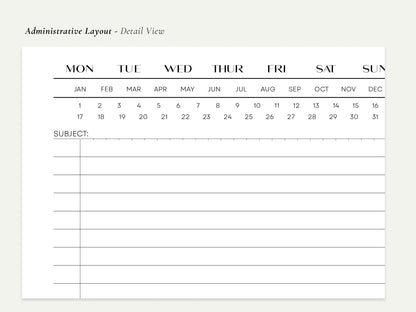 Digital Notepaper Pack | Printable Planner Pages PDF