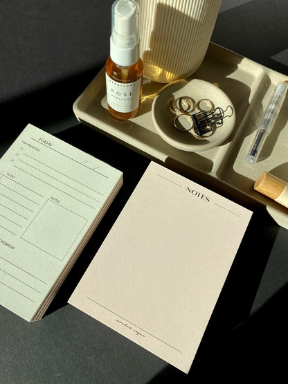 Oat + Blush Notepad Set image 4