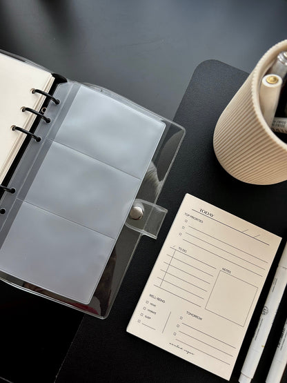 Frosted Card Holder | Personal Size image 1