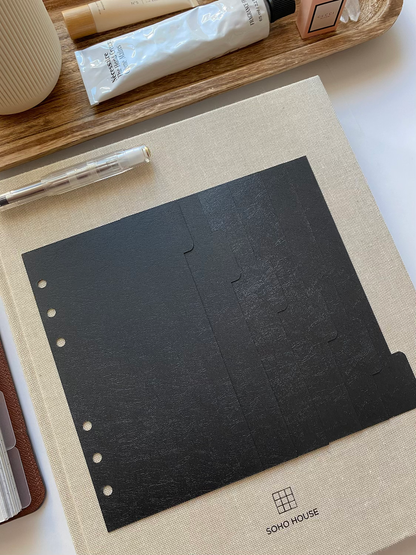 Black Dividers | Side Tabs image 3
