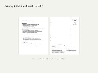 Digital Trackers – Passwords, Orders, Routines | Printable PDF