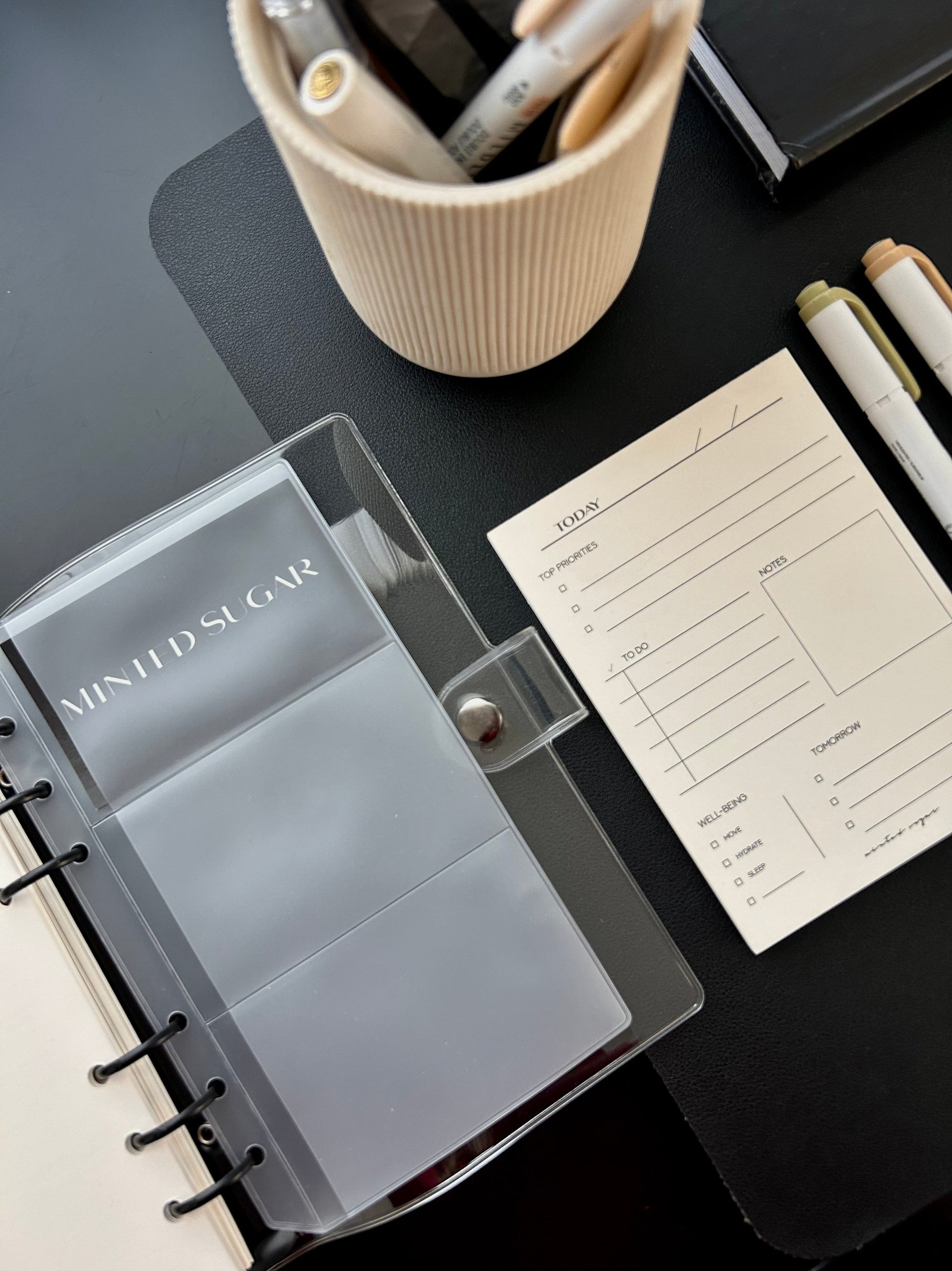 Frosted Card Holder | Personal Size image 0