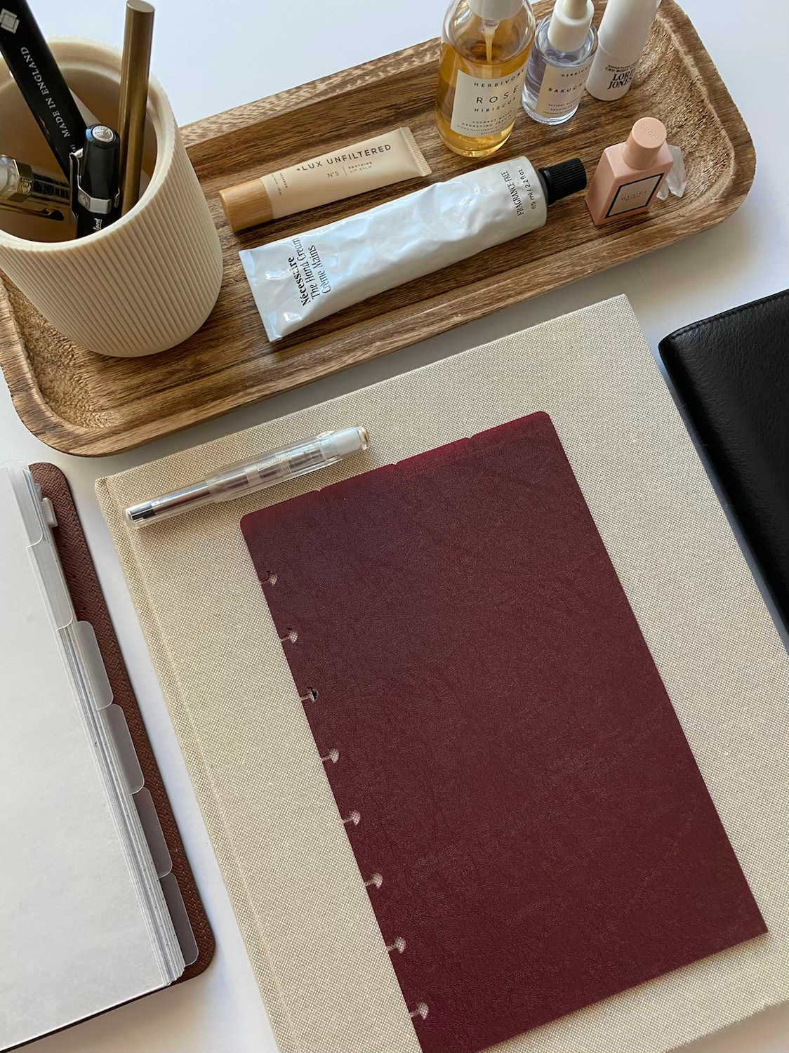 Burgundy Dividers | Top Tabs image 0