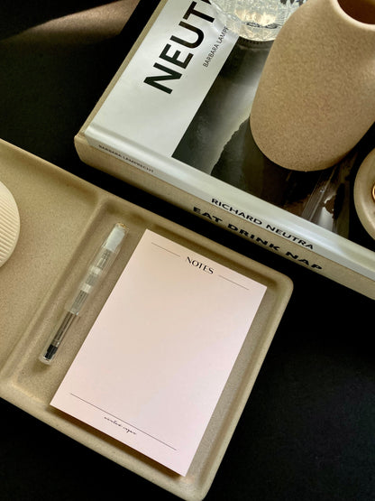 The Notes Notepad | Blush image 10