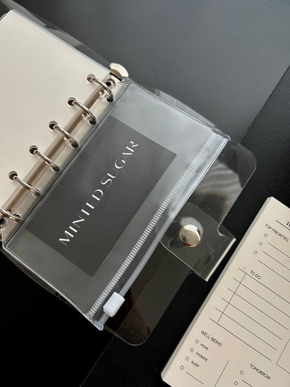 Frosted Zip Planner Pouch image 3