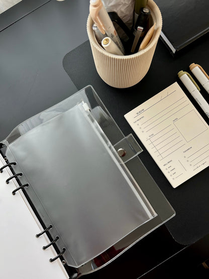 Frosted Zip Planner Pouch image 10