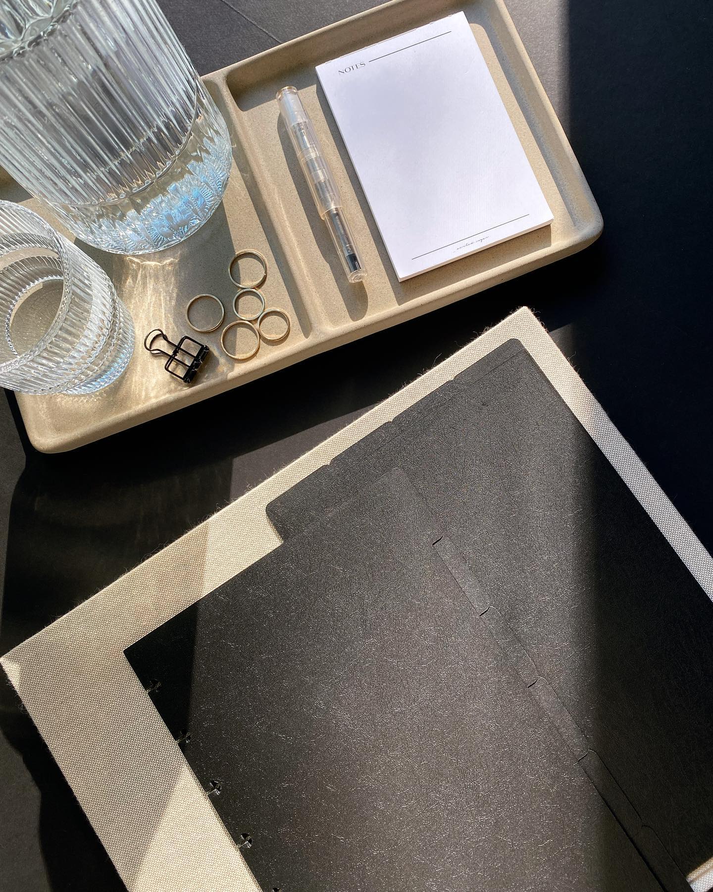 Black Side Tab + Top Tab Divider Set|Bundle image 0