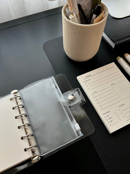 Frosted Zip Planner Pouch image 4