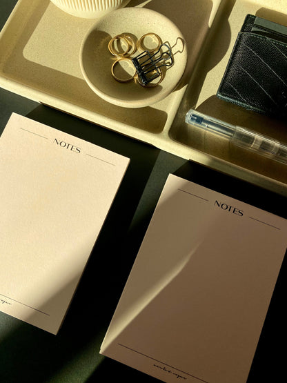 The Notes Notepad | Blush image 1