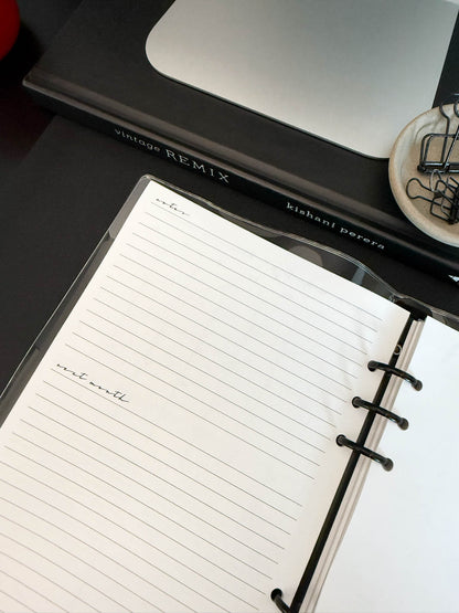 2026 Monthly Insert – One Month One-Page Layout – Classic Font