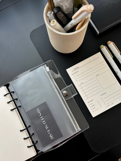 Frosted Zip Planner Pouch image 5