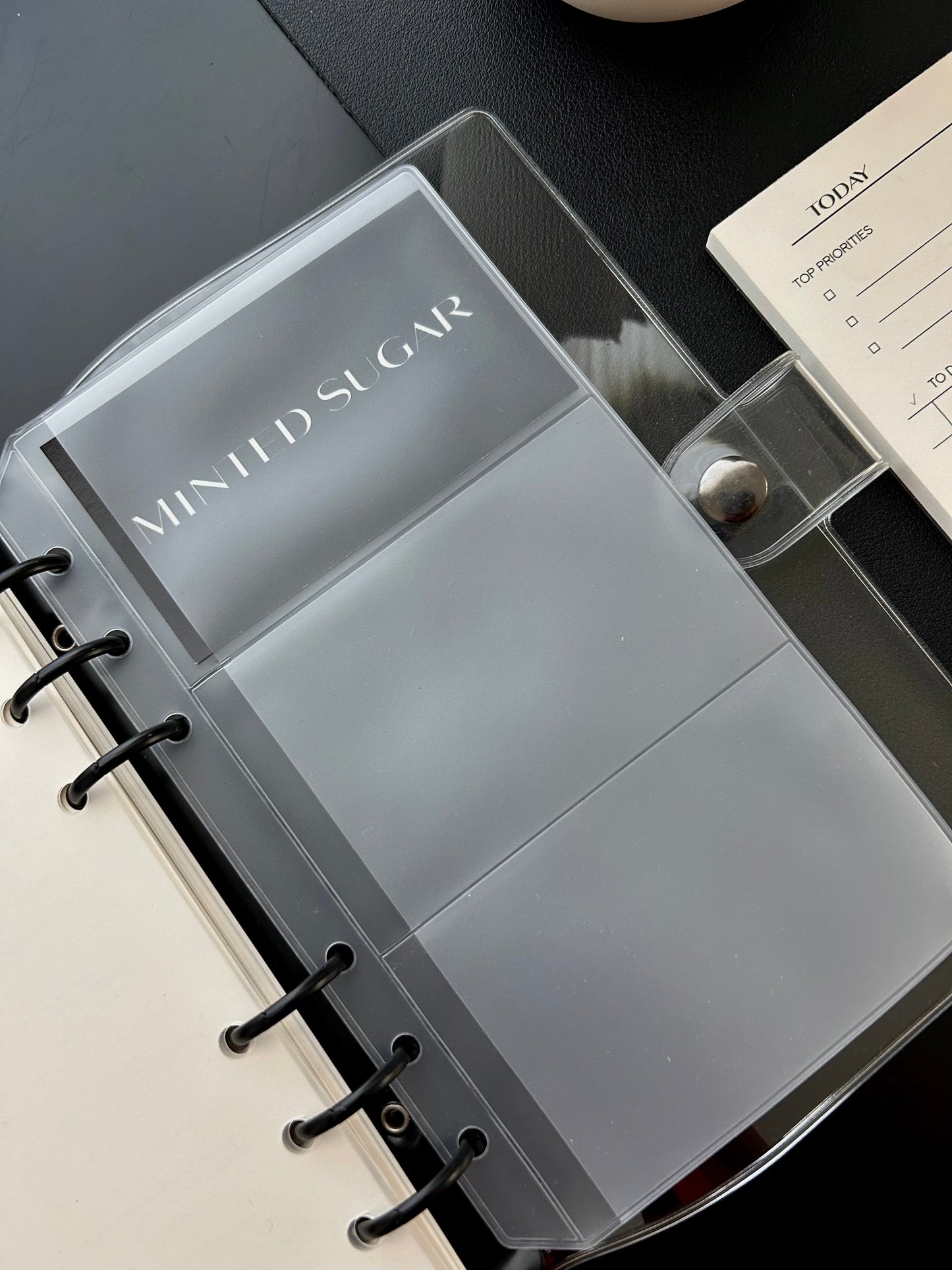 Frosted Card Holder | Personal Size image 4