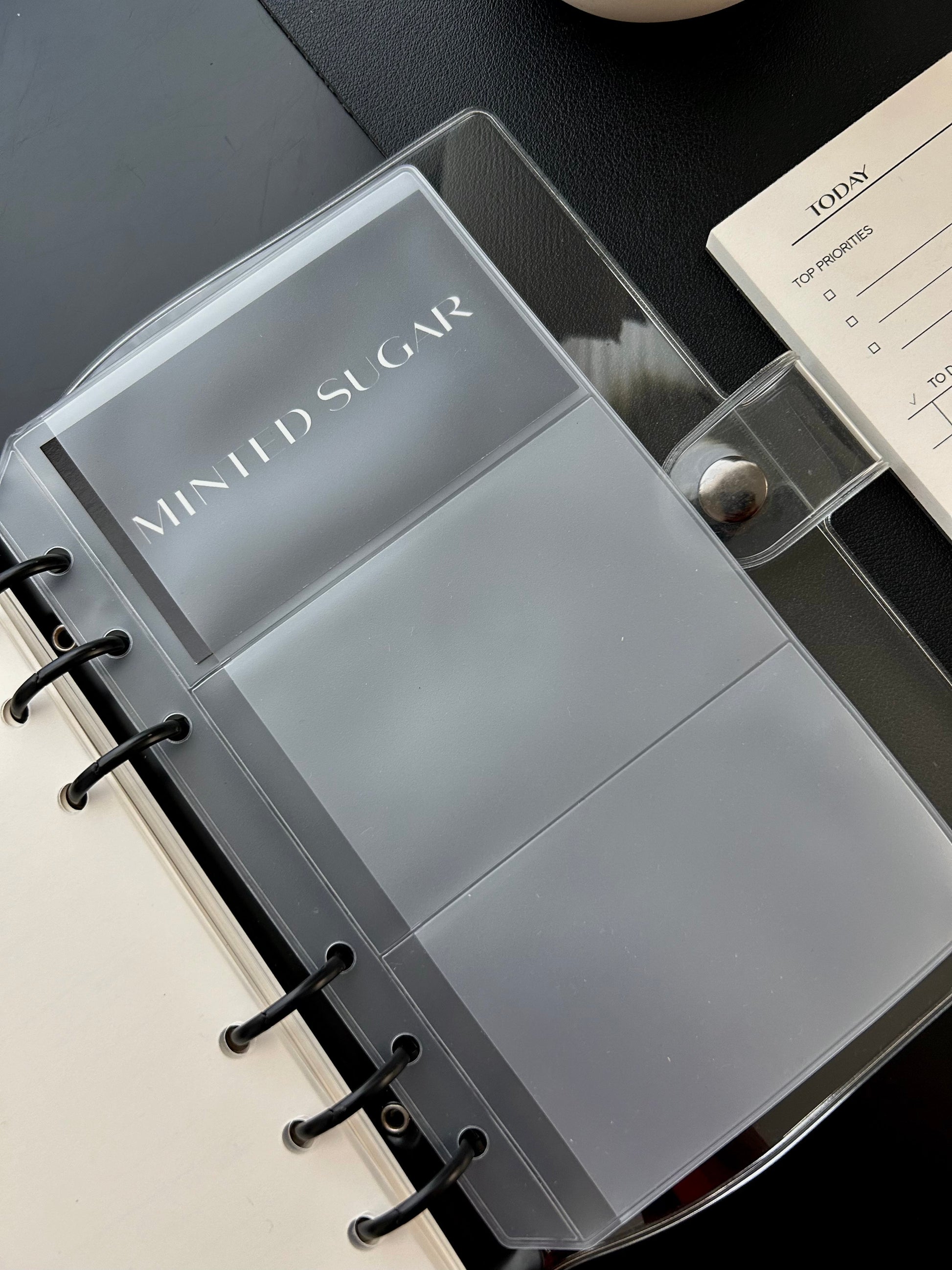 Frosted Card Holder | Personal Size image 4