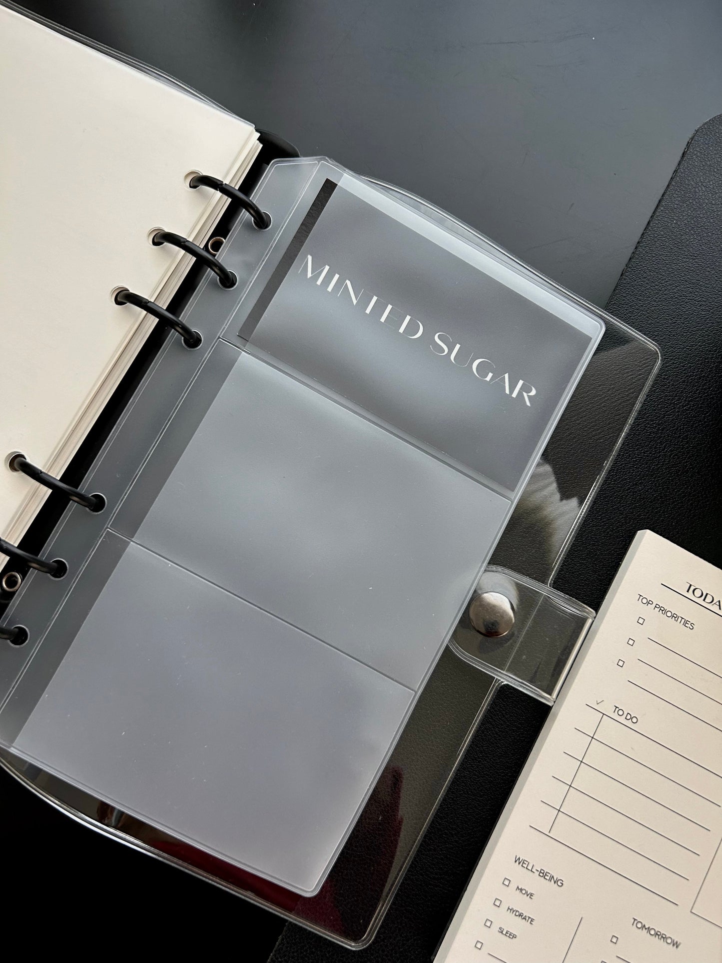 Frosted Card Holder | Personal Size image 6