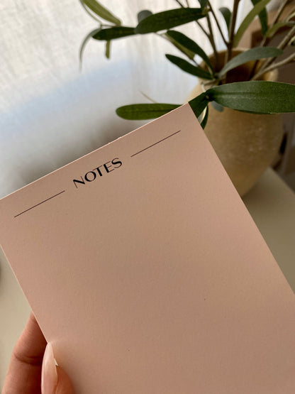 The Notes Notepad | Blush image 11