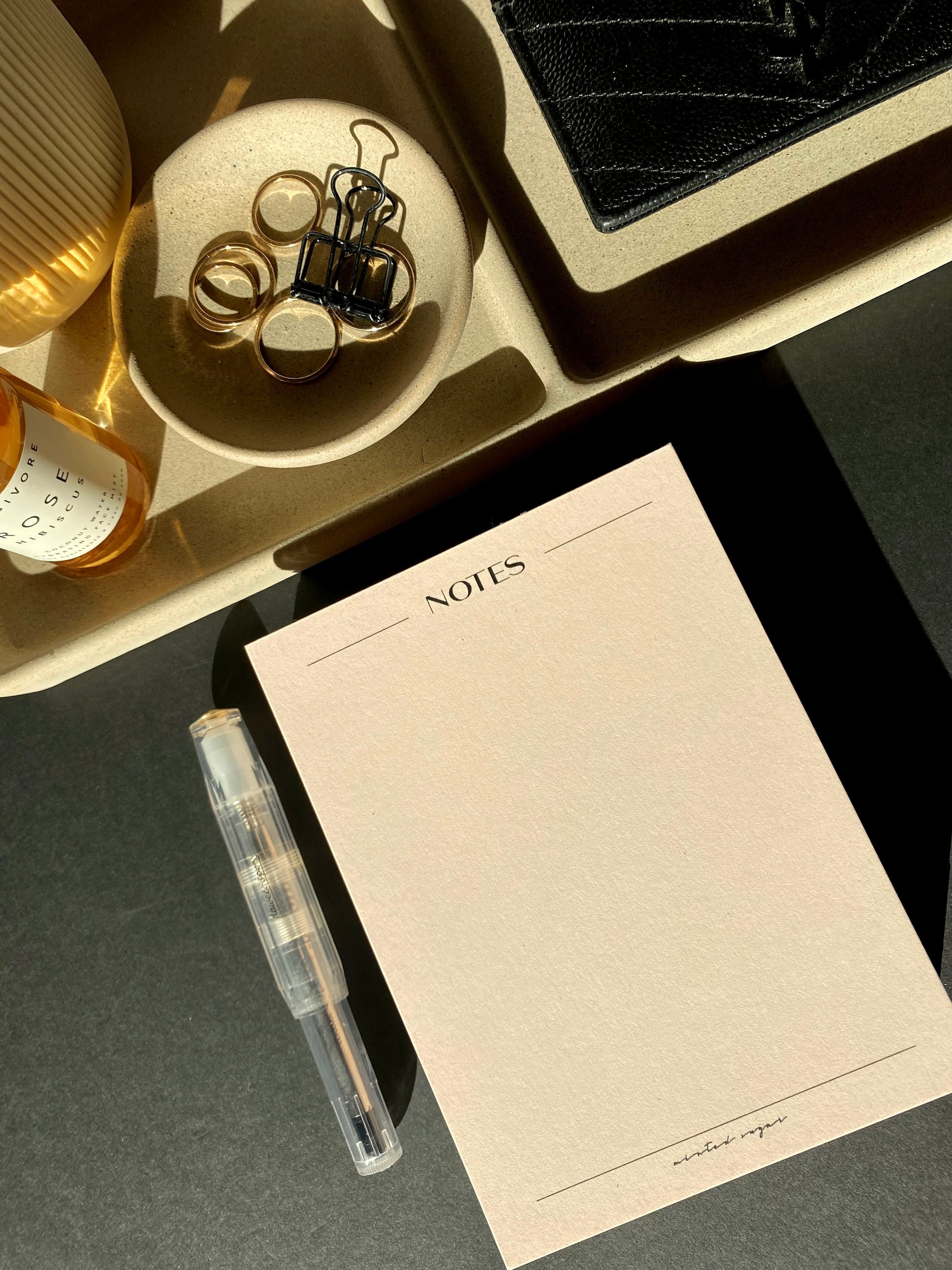 The Notes Notepad | Blush image 2