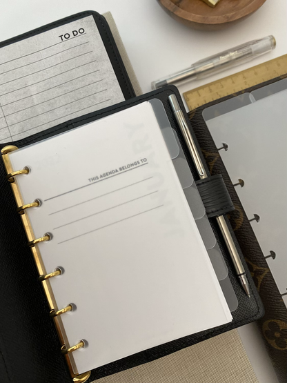 Frosted Dividers | Side Tabs image 5