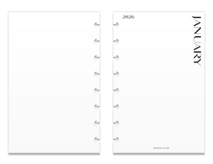 2026 Weekly Insert – Vertical Layout – No. 2 Font image 4
