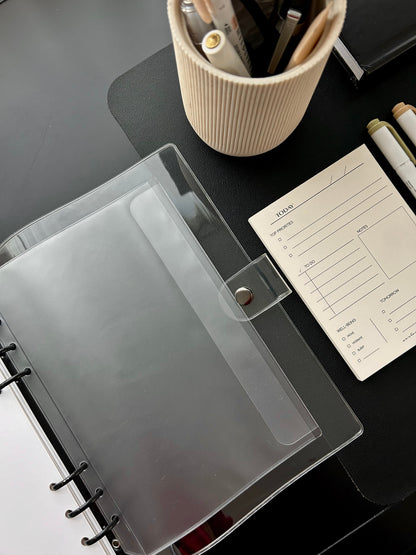 Frosted Side Flap Planner Pocket image 12