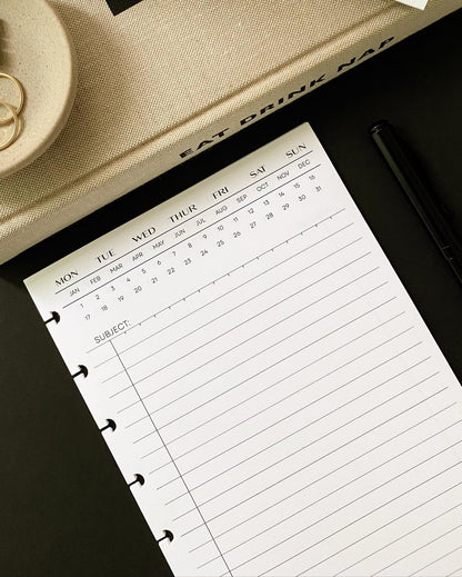 Administrative Notepaper image 9