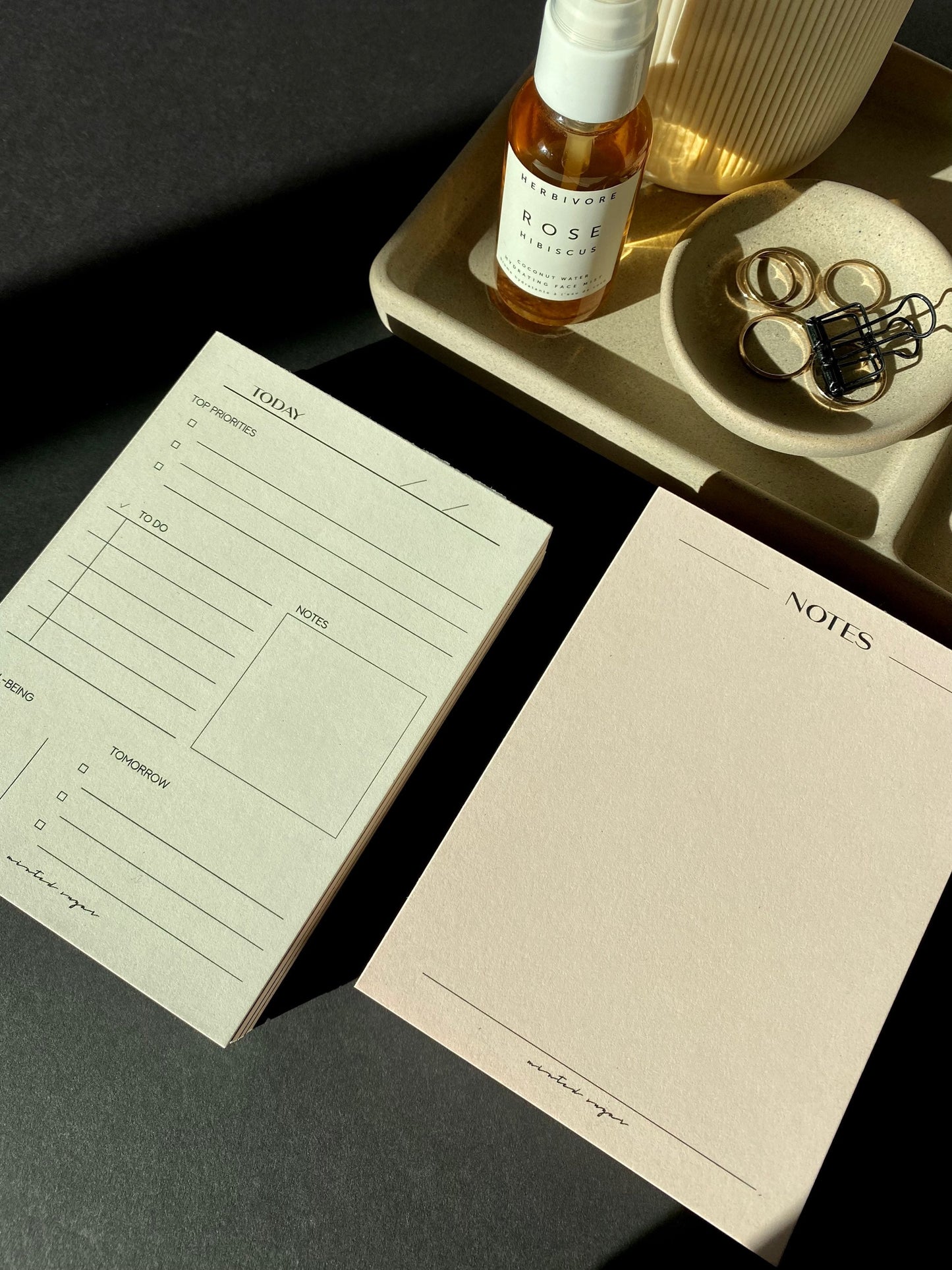 Oat + Blush Notepad Set image 0