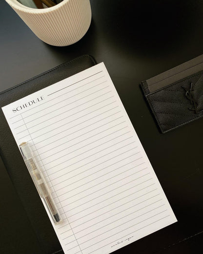 The Schedule Notepad image 3