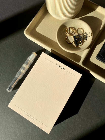 The Notes Notepad | Blush image 4