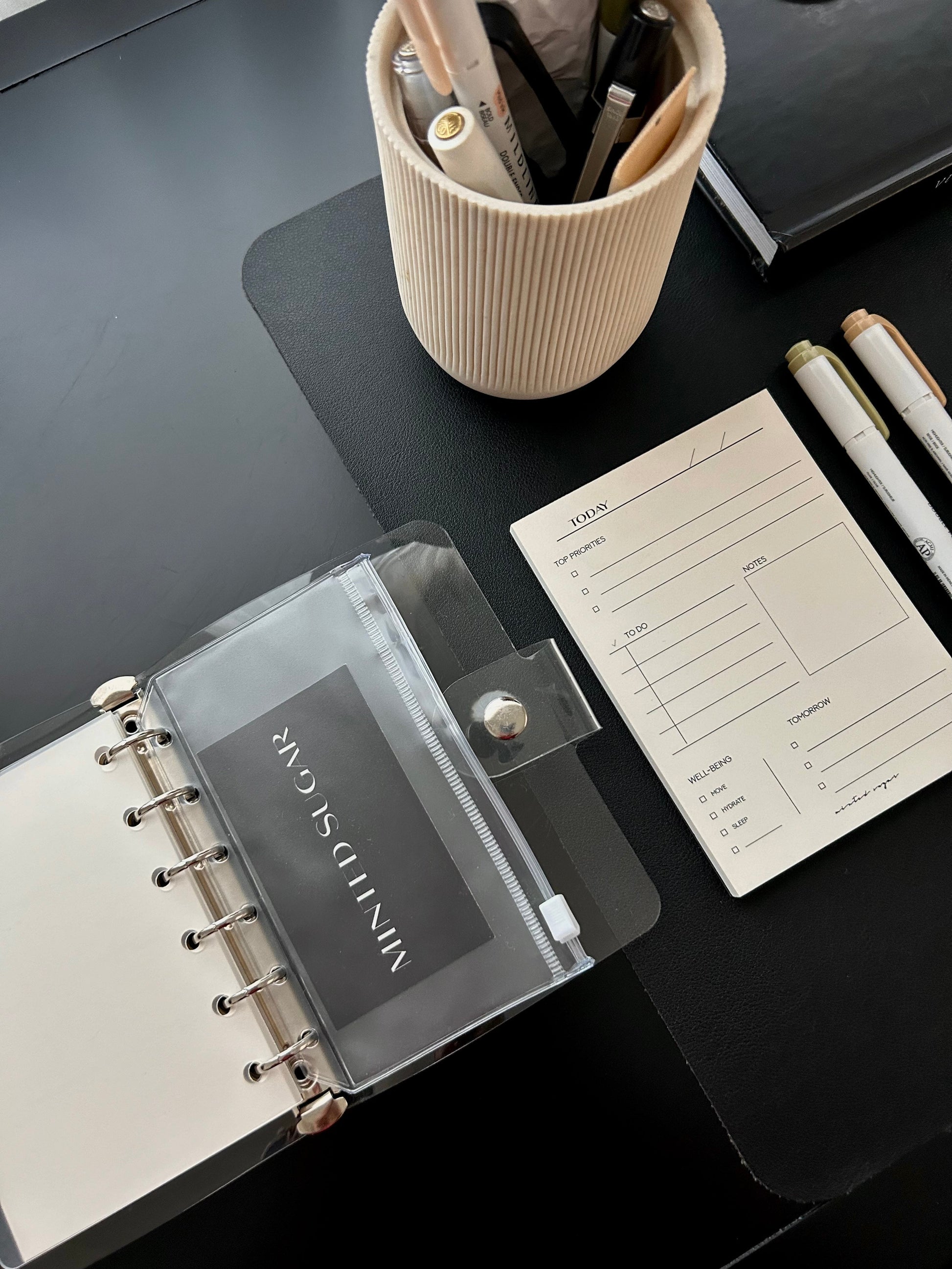 Frosted Zip Planner Pouch image 2